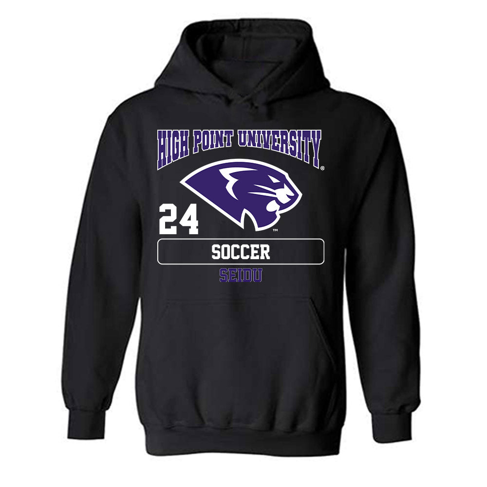High Point - NCAA Men's Soccer : Mohammed Seidu - Hooded Sweatshirt Classic Fashion Shersey