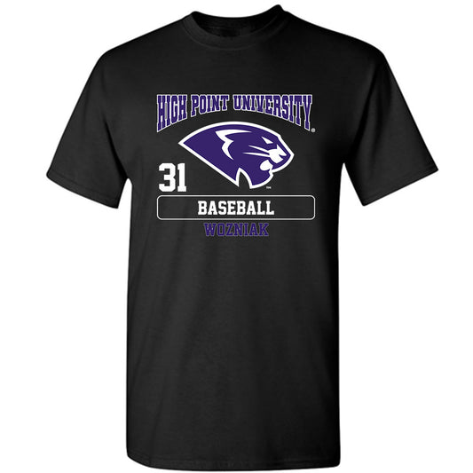 High Point - NCAA Baseball : Brett Wozniak - T-Shirt Classic Fashion Shersey