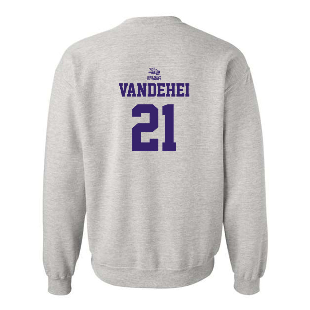 High Point - NCAA Men's Soccer : James VandeHei - Crewneck Sweatshirt Classic Fashion Shersey