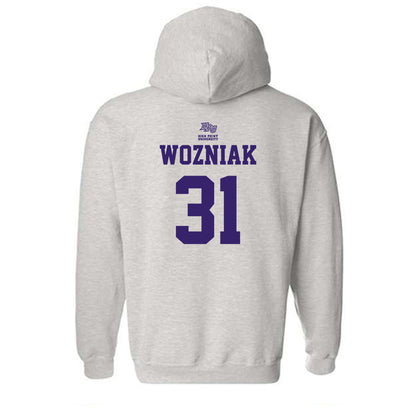 High Point - NCAA Baseball : Brett Wozniak - Hooded Sweatshirt Classic Fashion Shersey