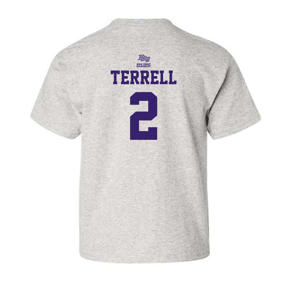 High Point - NCAA Women's Basketball : Nakyah Terrell - Youth T-Shirt Classic Fashion Shersey