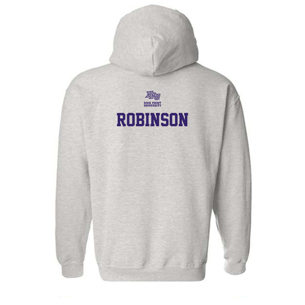 High Point - NCAA Men's Track & Field (Outdoor) : A'lajuwan Robinson - Hooded Sweatshirt Classic Fashion Shersey