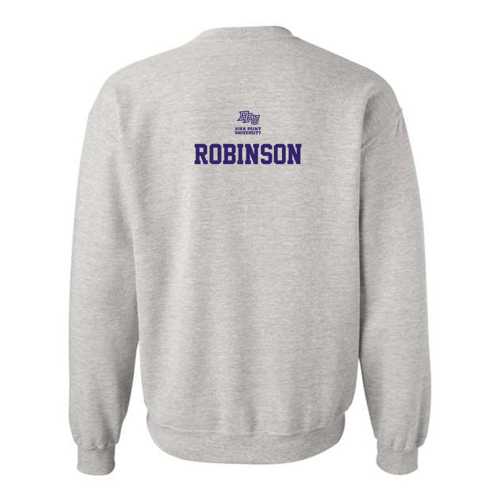 High Point - NCAA Men's Track & Field (Outdoor) : A'lajuwan Robinson - Crewneck Sweatshirt Classic Fashion Shersey