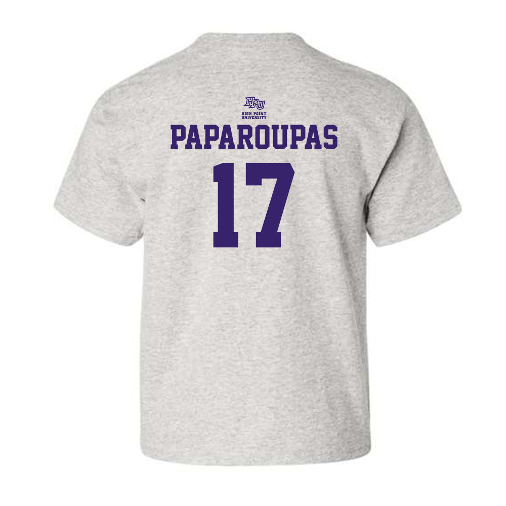 High Point - NCAA Men's Soccer : Angelo Paparoupas - Youth T-Shirt Classic Fashion Shersey