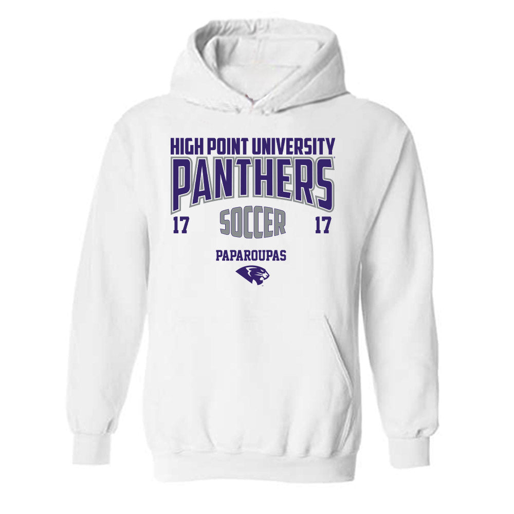 High Point - NCAA Men's Soccer : Angelo Paparoupas - Hooded Sweatshirt Classic Fashion Shersey