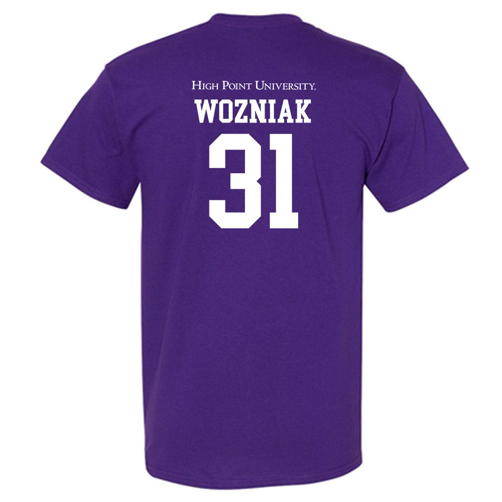 High Point - NCAA Baseball : Brett Wozniak - T-Shirt Classic Shersey