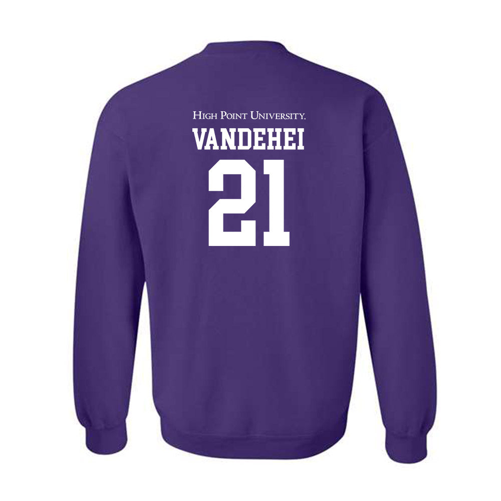 High Point - NCAA Men's Soccer : James VandeHei - Crewneck Sweatshirt Classic Shersey