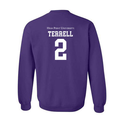 High Point - NCAA Women's Basketball : Nakyah Terrell - Crewneck Sweatshirt Classic Shersey