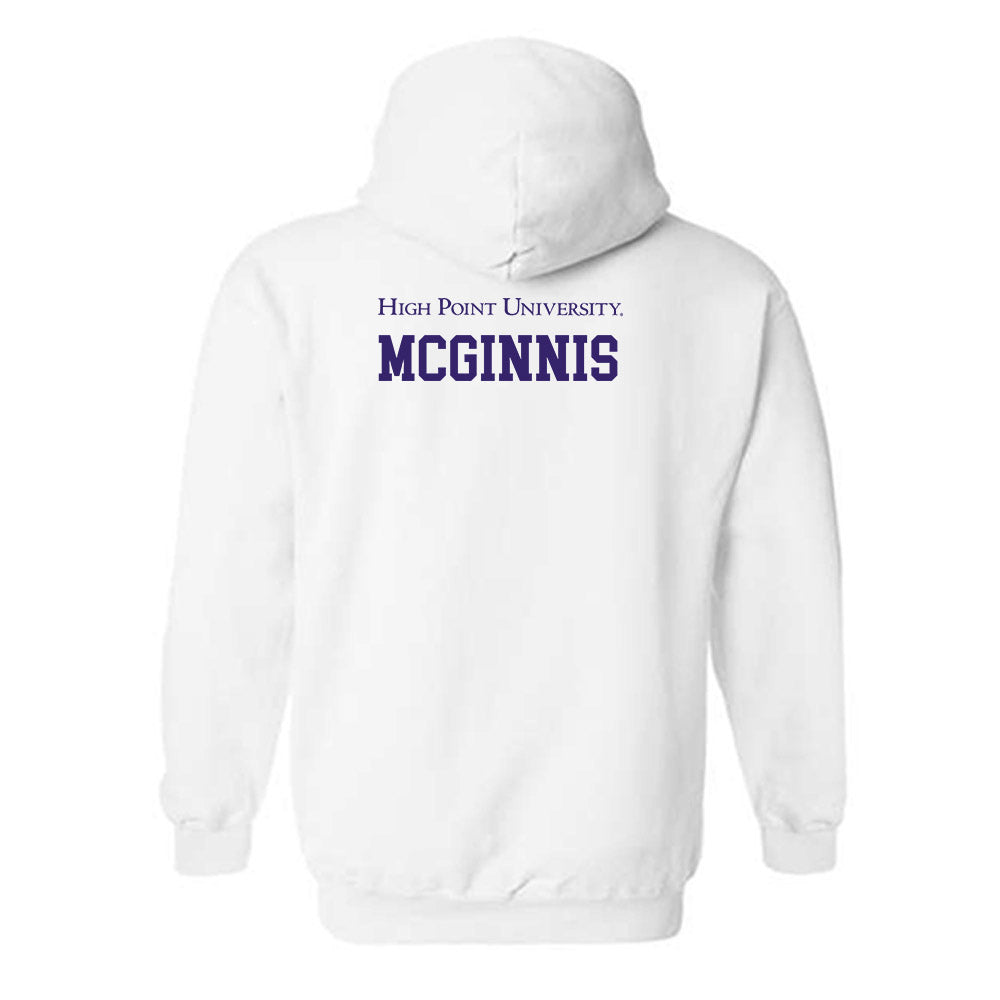 High Point - NCAA Men's Track & Field (Indoor) : Isaac McGinnis - Hooded Sweatshirt Classic Shersey