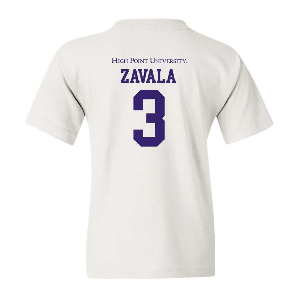 High Point - NCAA Women's Basketball : Nevaeh Zavala - Youth T-Shirt Classic Shersey