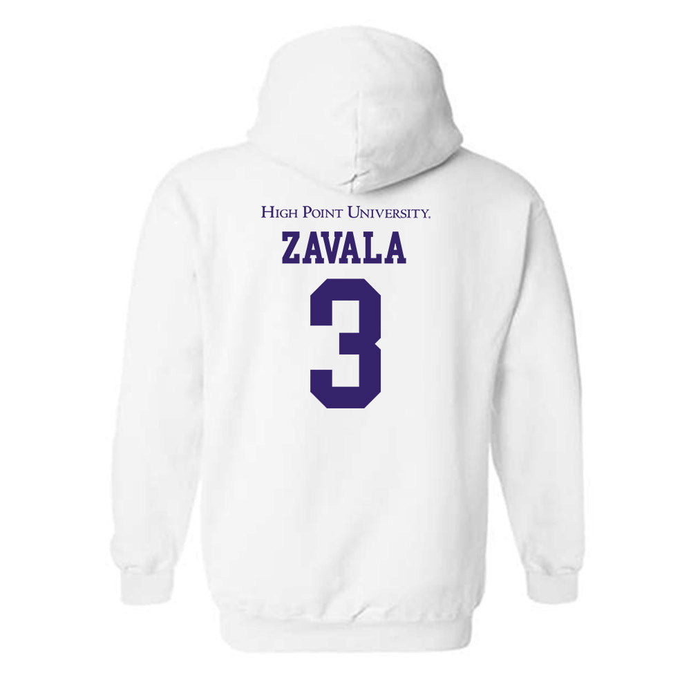 High Point - NCAA Women's Basketball : Nevaeh Zavala - Hooded Sweatshirt Classic Shersey