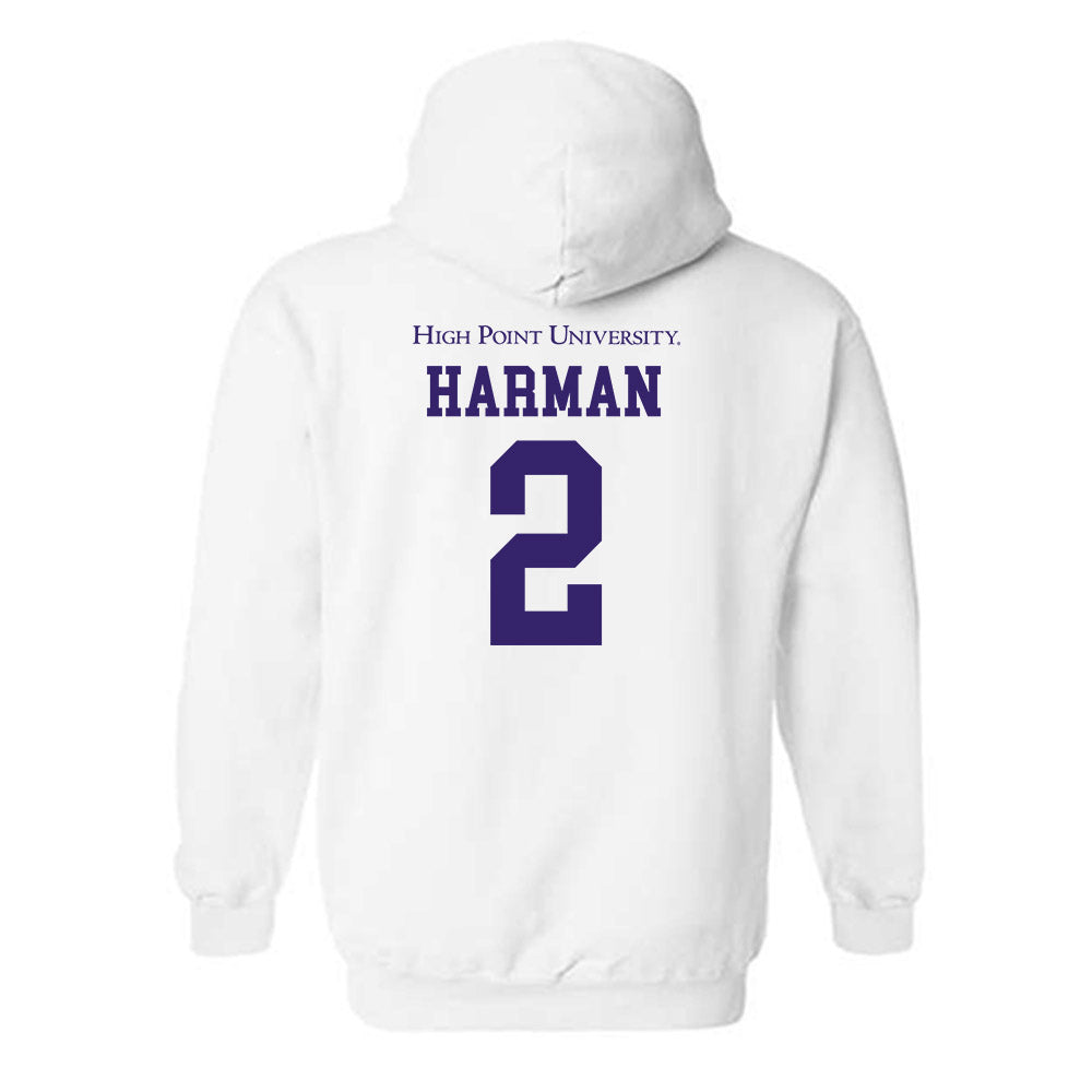 High Point - NCAA Baseball : Dawson Harman - Hooded Sweatshirt Classic Shersey