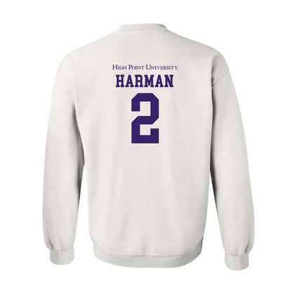 High Point - NCAA Baseball : Dawson Harman - Crewneck Sweatshirt Classic Shersey