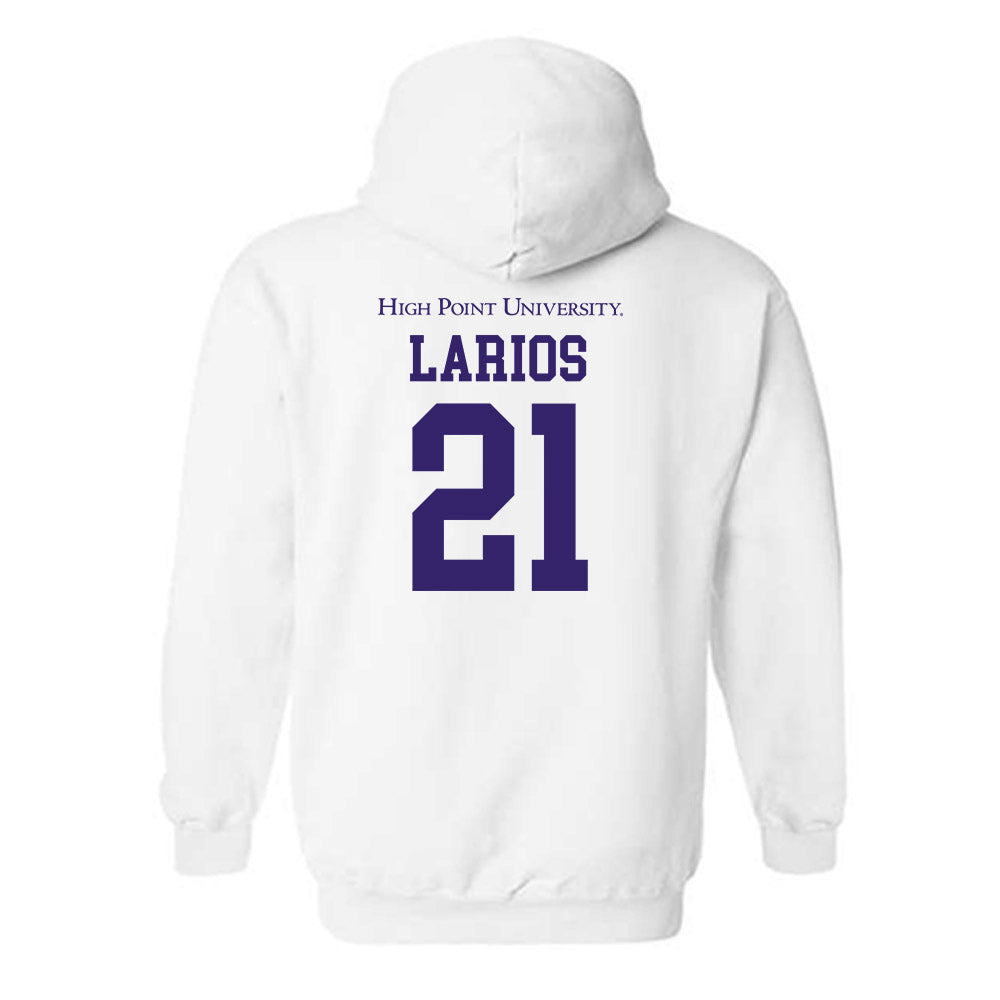 High Point - NCAA Women's Basketball : Emma Larios - Hooded Sweatshirt Classic Shersey