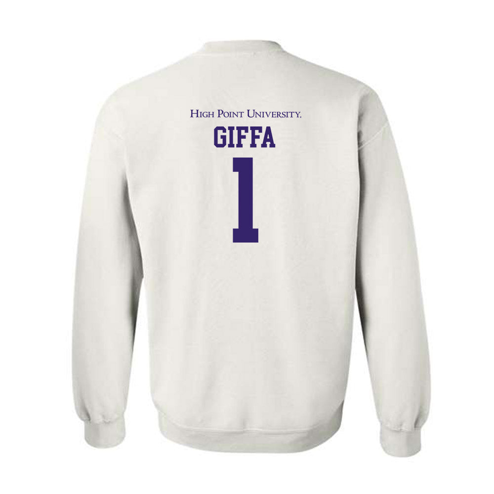 High Point - NCAA Men's Basketball : Kezza Giffa - Crewneck Sweatshirt Classic Shersey