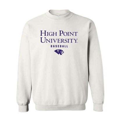 High Point - NCAA Baseball : Brett Wozniak - Crewneck Sweatshirt Classic Shersey