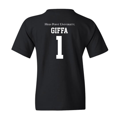 High Point - NCAA Men's Basketball : Kezza Giffa - Youth T-Shirt Classic Shersey