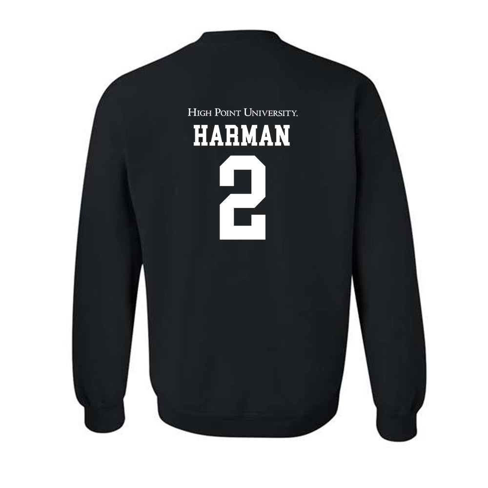 High Point - NCAA Baseball : Dawson Harman - Crewneck Sweatshirt Classic Shersey