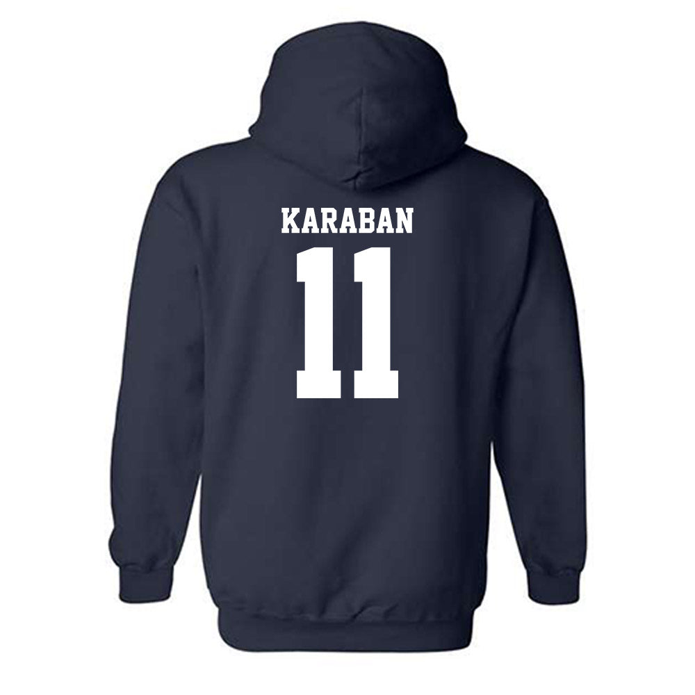 UConn - NCAA Men's Basketball : Alex Karaban - Hooded Sweatshirt Classic Fashion Shersey