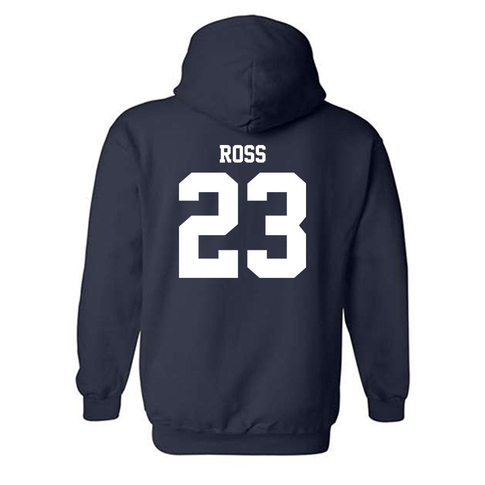 UConn - NCAA Men's Basketball : Jayden Ross - Hooded Sweatshirt Classic Fashion Shersey