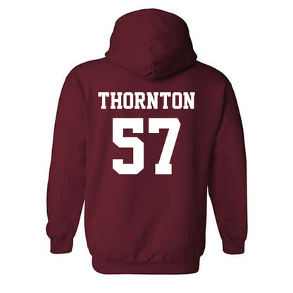 LANK - NCAA Football : John Thornton - Hooded Sweatshirt Classic Shersey