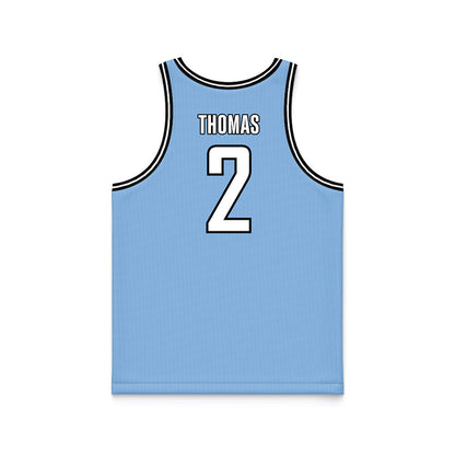 Old Dominion - NCAA Women's Basketball : De'Shawnti Thomas - Basketball Jersey Light Blue