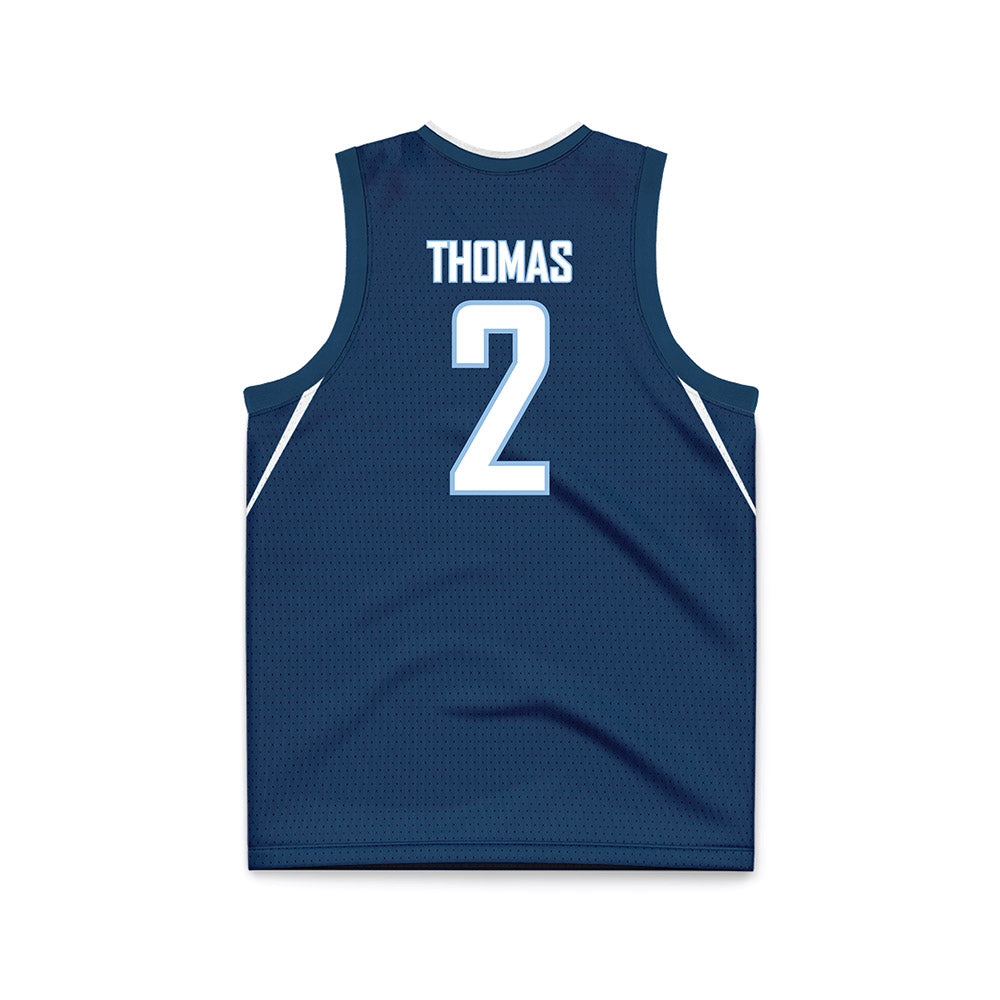 Old Dominion - NCAA Women's Basketball : De'Shawnti Thomas - Basketball Jersey Navy