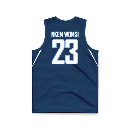 Old Dominion - NCAA Women's Basketball : Jenny Nkem Womsi - Basketball Jersey Navy