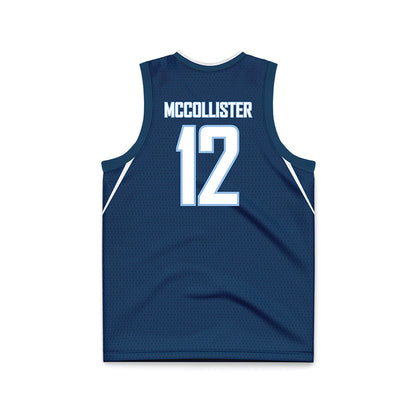 Old Dominion - NCAA Women's Basketball : Makiyah McCollister - Basketball Jersey Navy