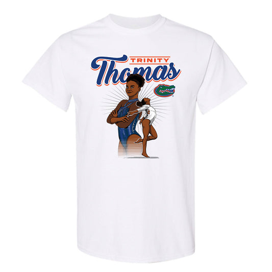 Florida - Gymnastics Alumni : Trinity Thomas - T-Shirt Individual Caricature
