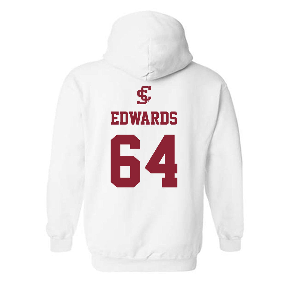 SCU - NCAA Softball : Hannah Edwards - Hooded Sweatshirt Classic Shersey