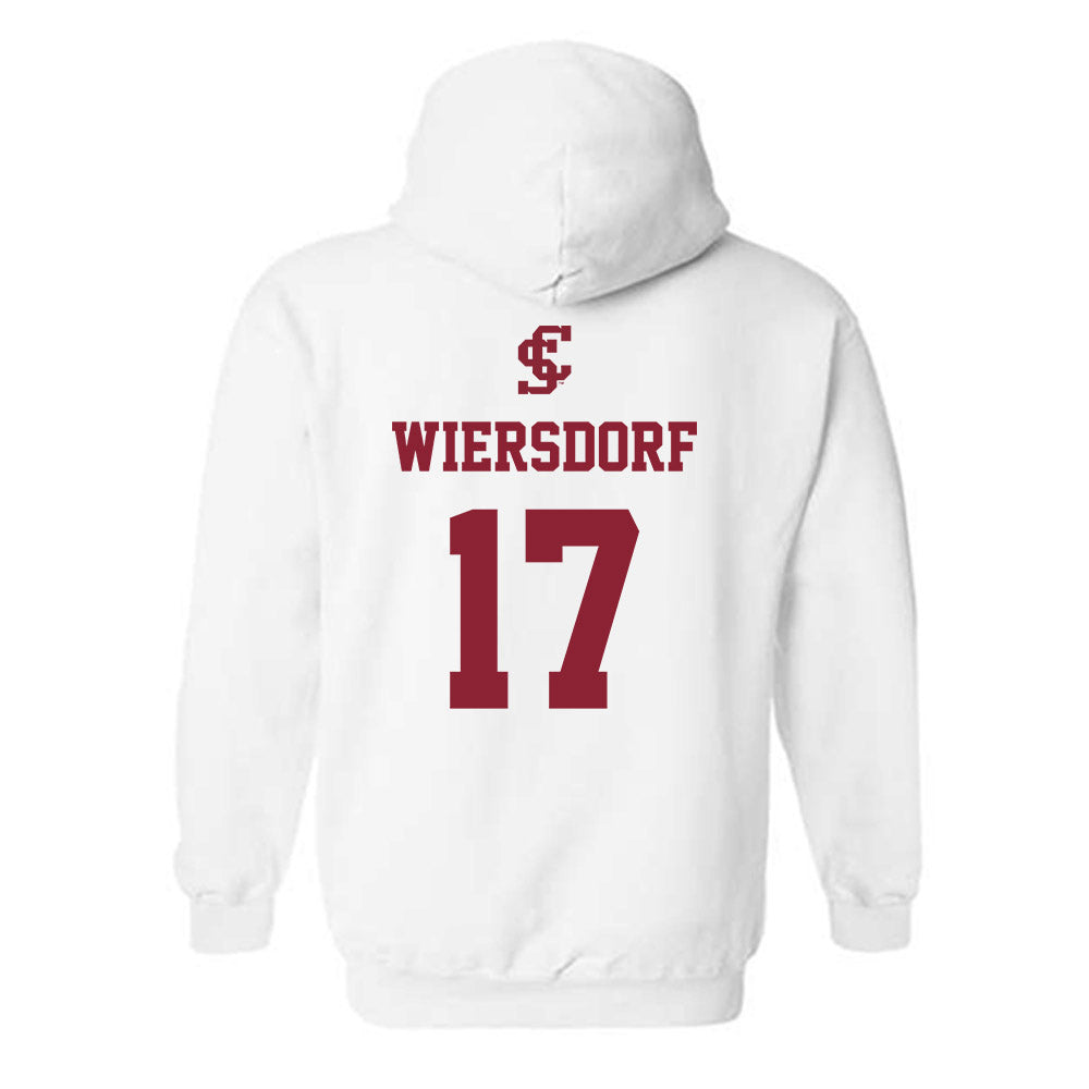 SCU - NCAA Men's Soccer : Will Wiersdorf - Hooded Sweatshirt Classic Shersey