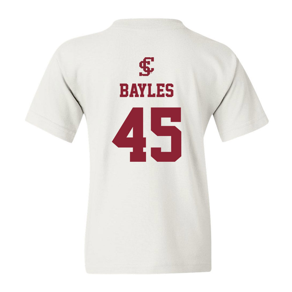 SCU - NCAA Baseball : Max Bayles - Youth T-Shirt Classic Shersey