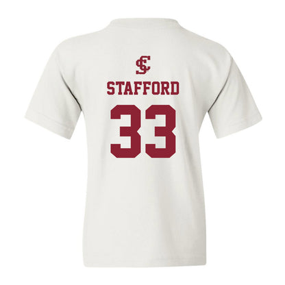 SCU - NCAA Women's Basketball : Danja Stafford - Youth T-Shirt Classic Shersey