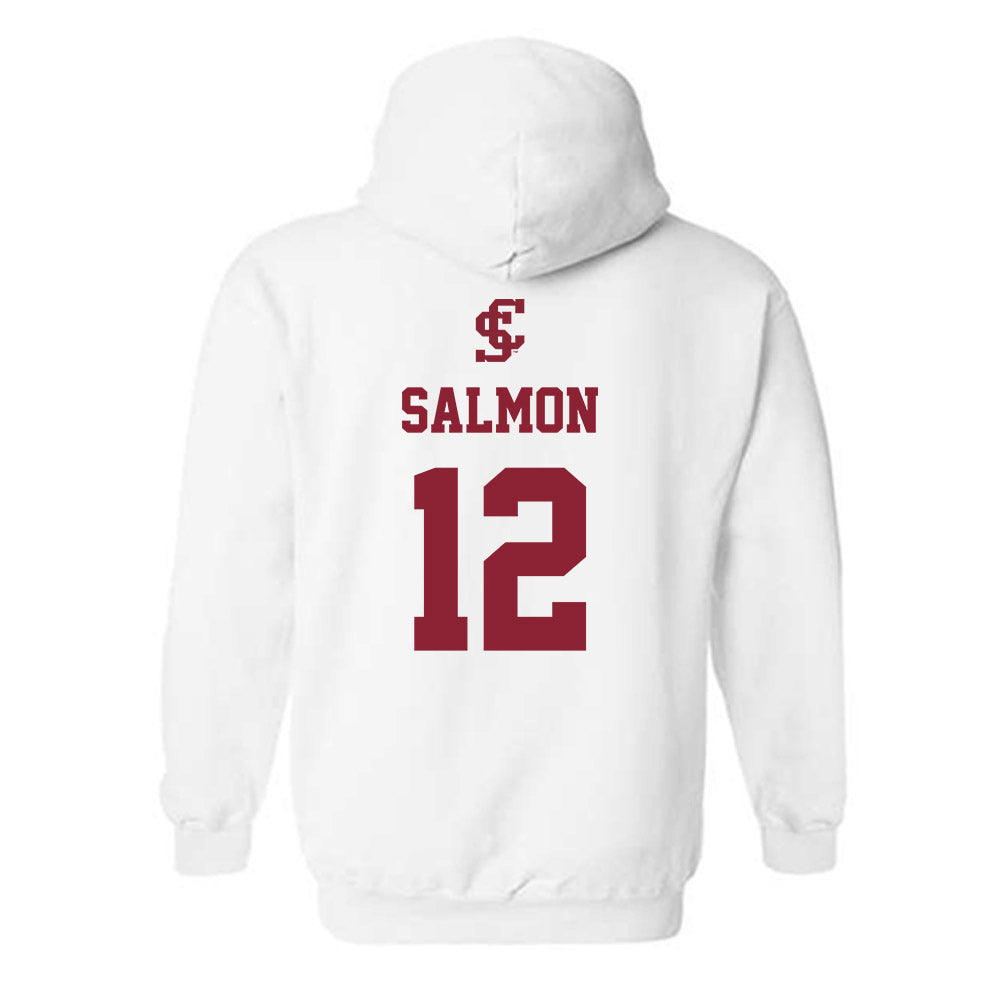 SCU - NCAA Softball : Morgan Salmon - Hooded Sweatshirt Classic Shersey