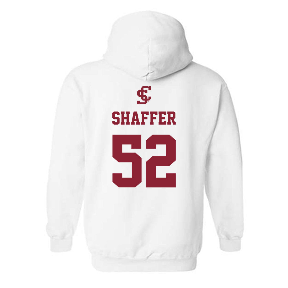 SCU - NCAA Women's Basketball : Emma Shaffer - Hooded Sweatshirt Classic Shersey