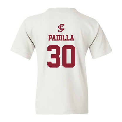 SCU - NCAA Baseball : Bryce Padilla - Youth T-Shirt Classic Shersey