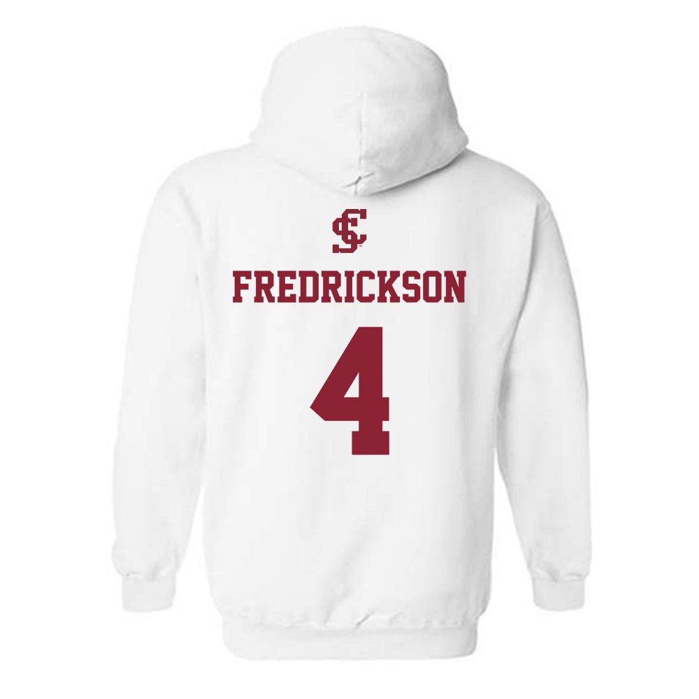 SCU - NCAA Women's Water Polo : Elle Fredrickson - Hooded Sweatshirt Classic Shersey