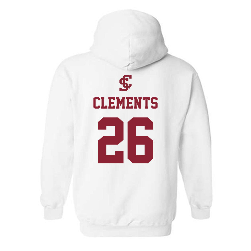 SCU - NCAA Softball : Taryn Clements - Hooded Sweatshirt Classic Shersey