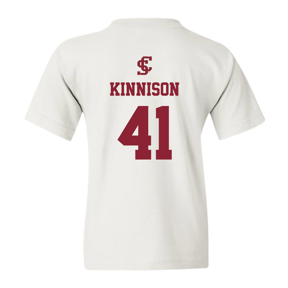 SCU - NCAA Baseball : Kole Kinnison - Youth T-Shirt Classic Shersey