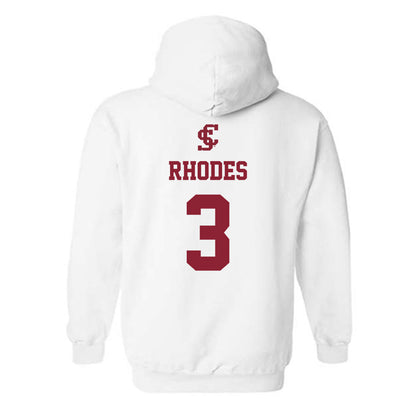 SCU - NCAA Men's Soccer : Keagan Rhodes - Hooded Sweatshirt Classic Shersey