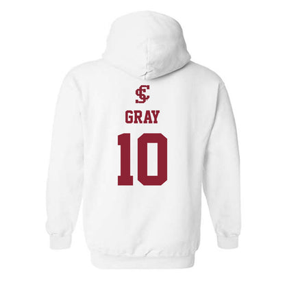 SCU - NCAA Softball : Hazyl Gray - Hooded Sweatshirt Classic Shersey