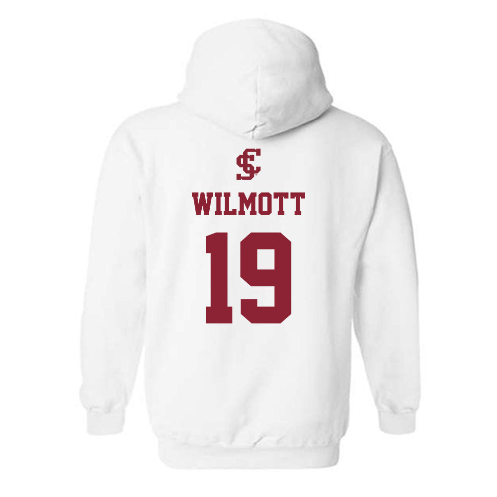 SCU - NCAA Men's Soccer : Aidan Wilmott - Hooded Sweatshirt Classic Shersey