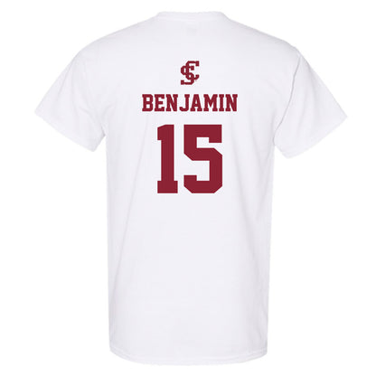 SCU - NCAA Men's Basketball : Jalen Benjamin - T-Shirt Classic Shersey