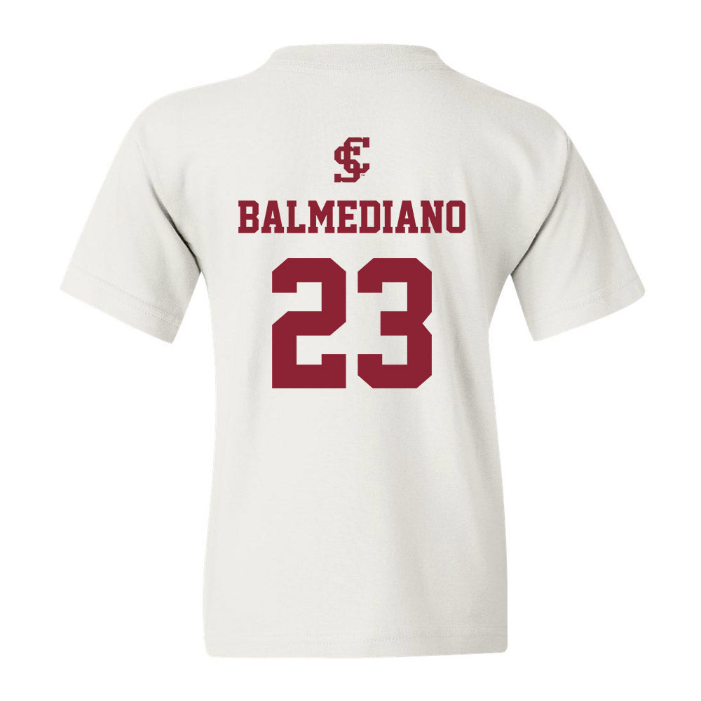 SCU - NCAA Softball : Robynn Balmediano - Youth T-Shirt Classic Shersey