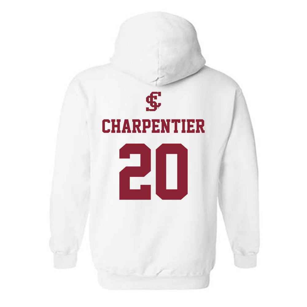 SCU - NCAA Softball : Abigail Charpentier - Hooded Sweatshirt Classic Shersey