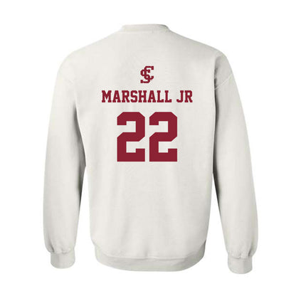 SCU - NCAA Men's Basketball : Carlos Marshall Jr - Crewneck Sweatshirt Classic Shersey