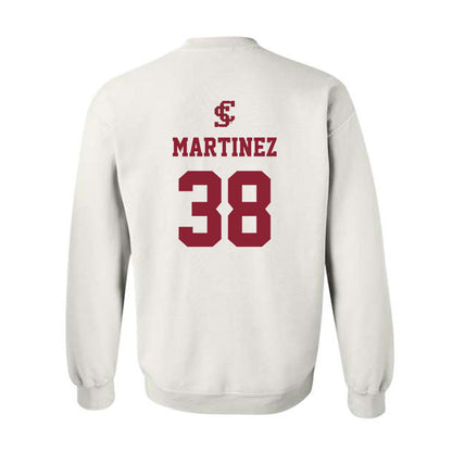SCU - NCAA Baseball : Victor Martinez - Crewneck Sweatshirt Classic Shersey