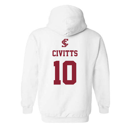 SCU - NCAA Men's Soccer : Jack Civitts - Hooded Sweatshirt Classic Shersey