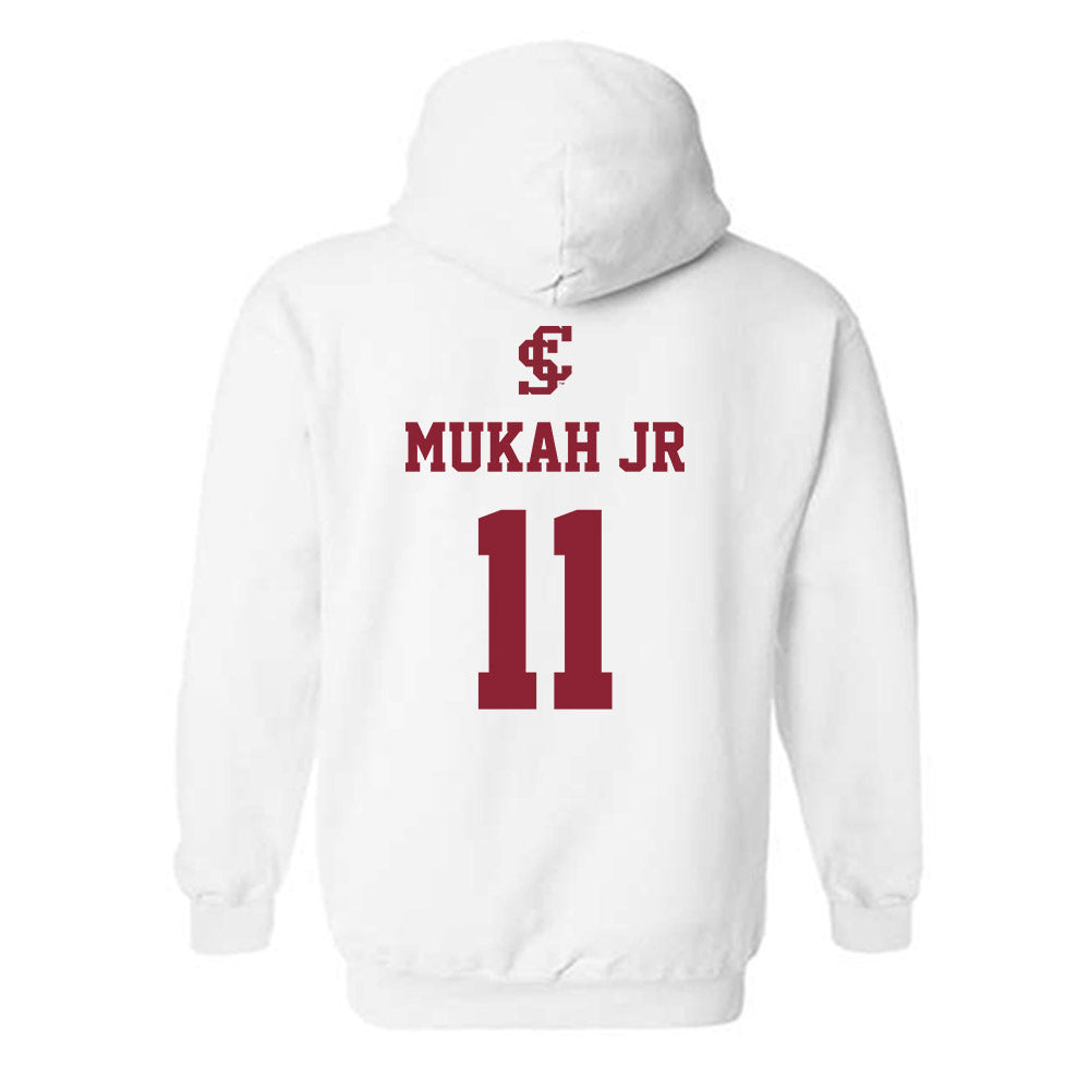 SCU - NCAA Men's Soccer : Martin Mukah Jr - Hooded Sweatshirt Classic Shersey